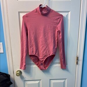Pink Long Sleeve body suit